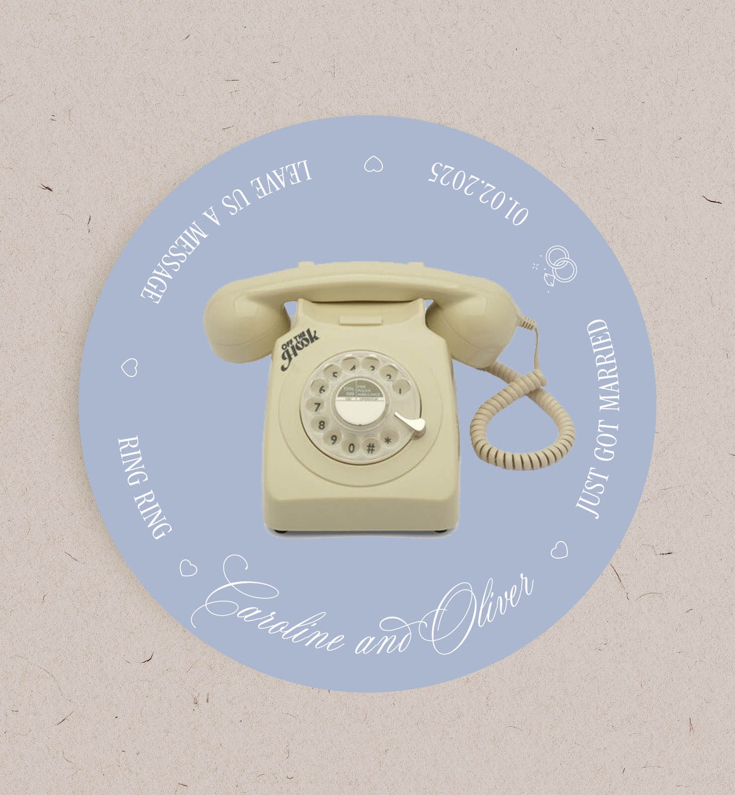 Capulet Audio Guest Book Place mat