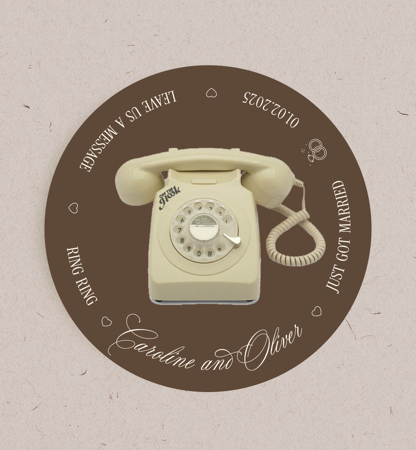 Capulet Audio Guest Book Place mat