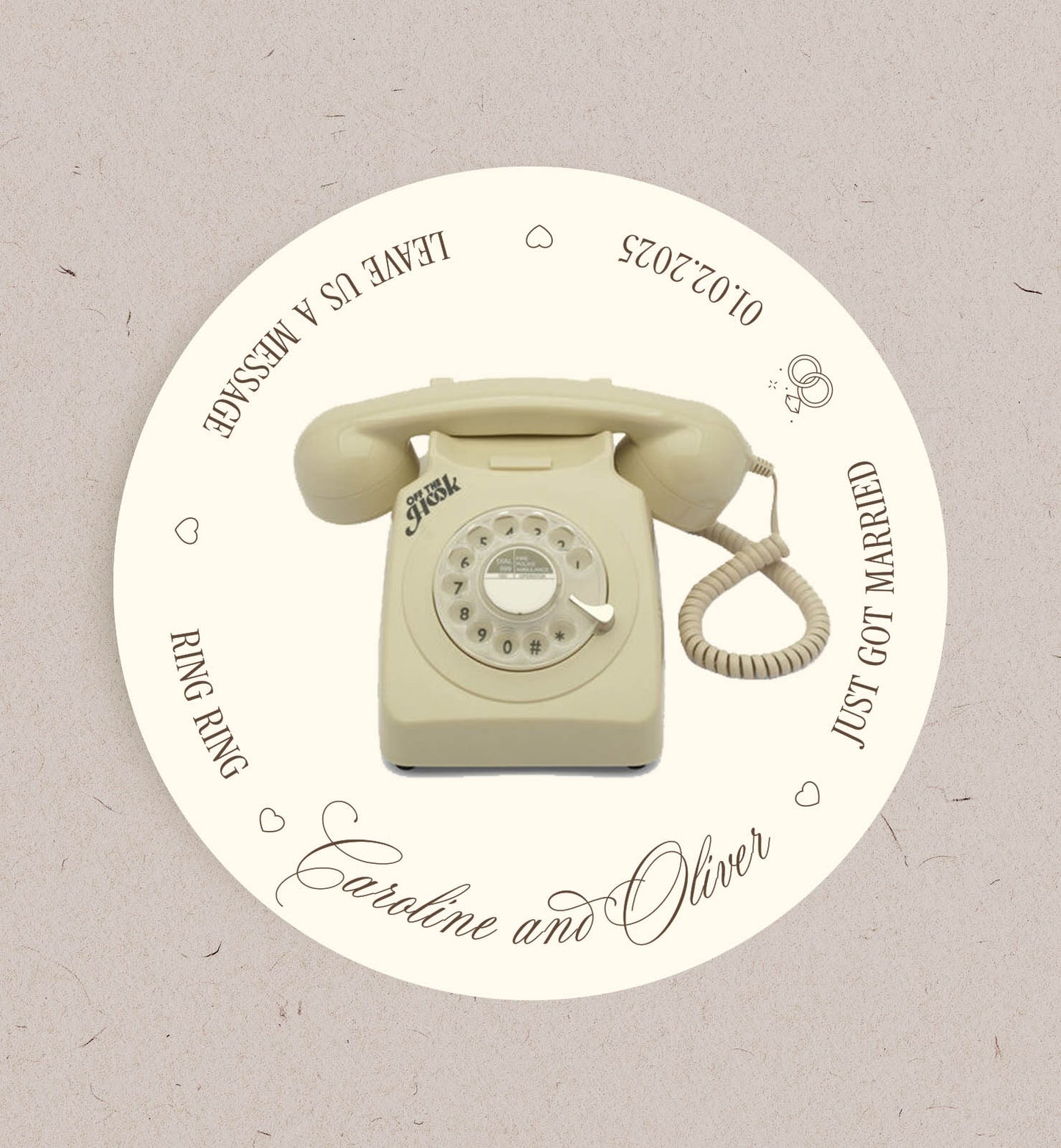 Capulet Audio Guest Book Place mat