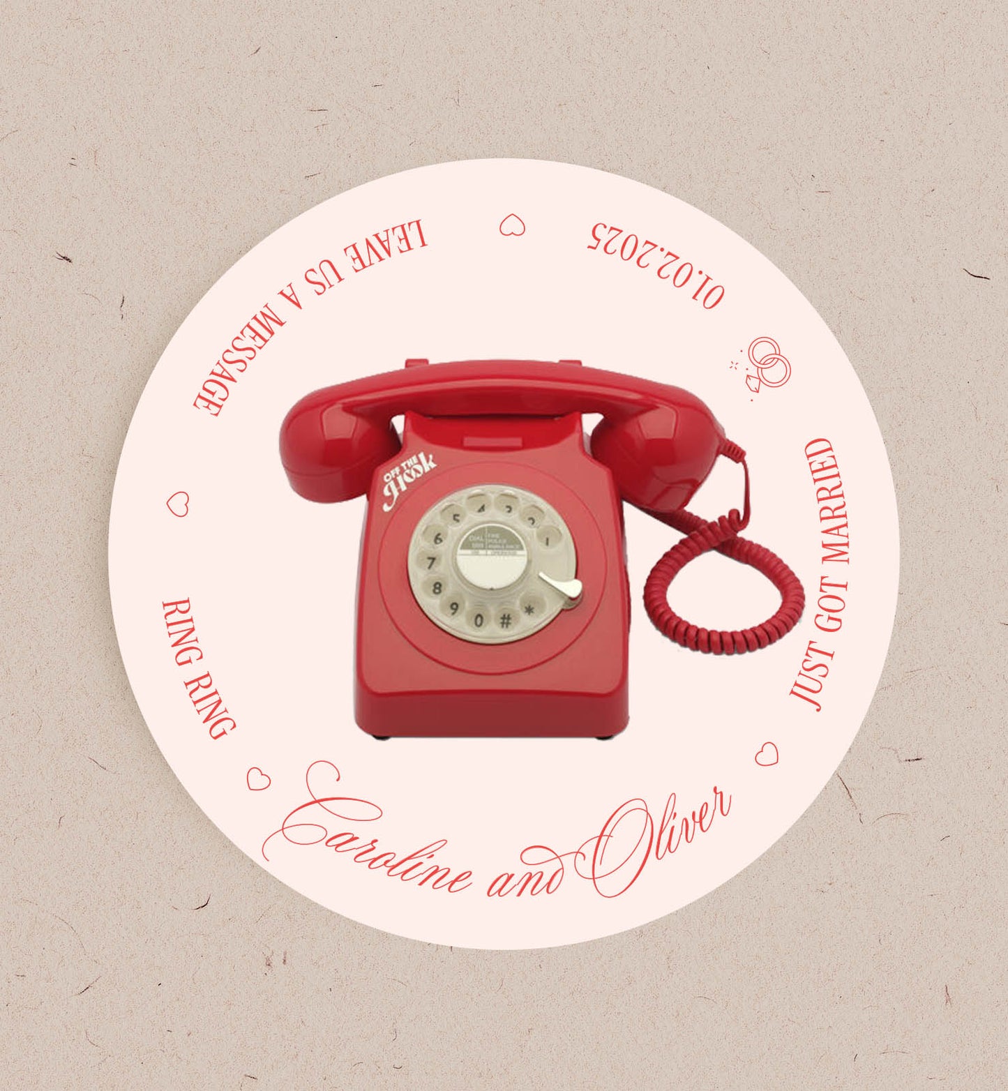 Capulet Audio Guest Book Place mat