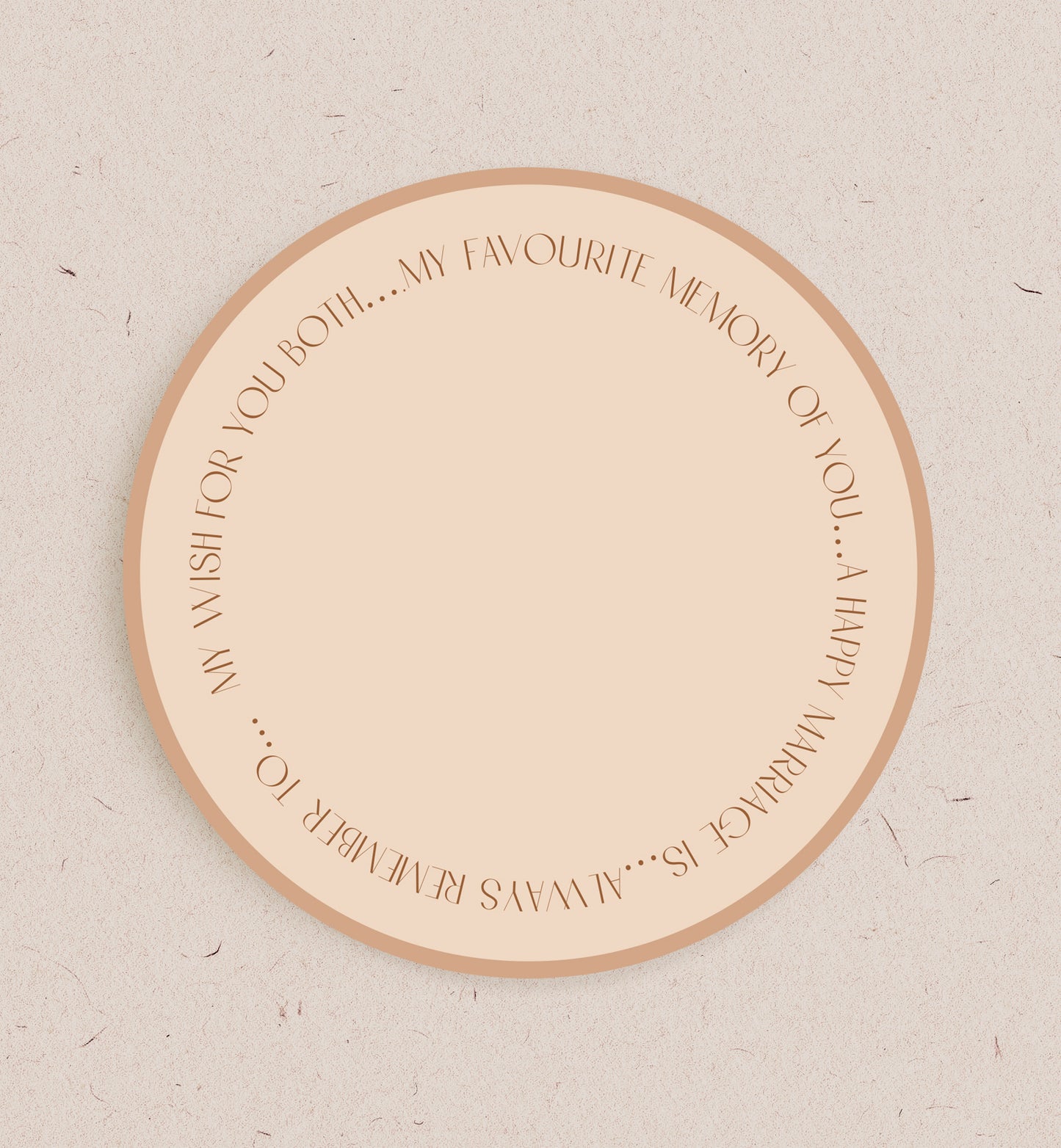 Hello Lover Audio Guest Book Place mat