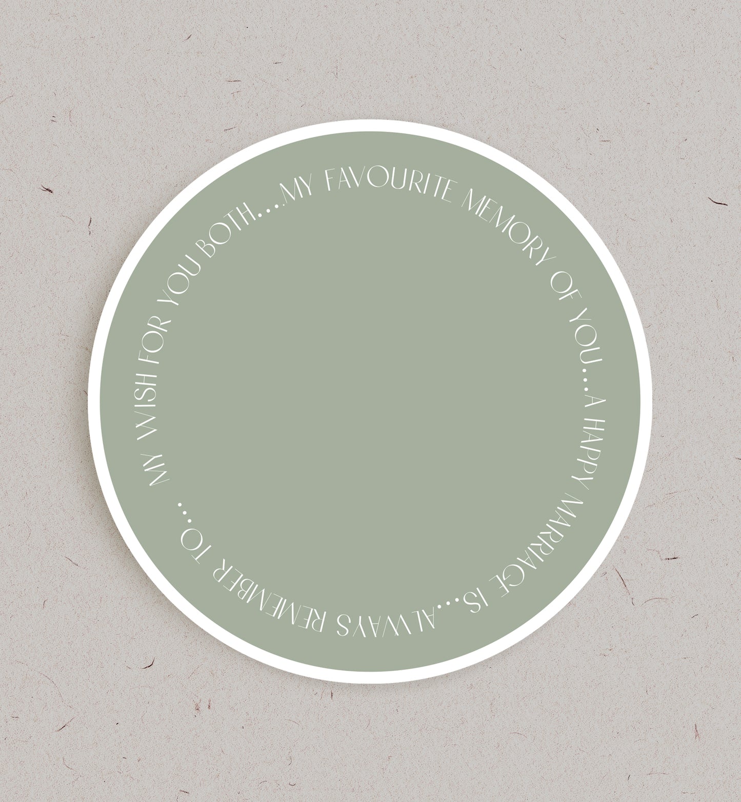 Hello Lover Audio Guest Book Place mat