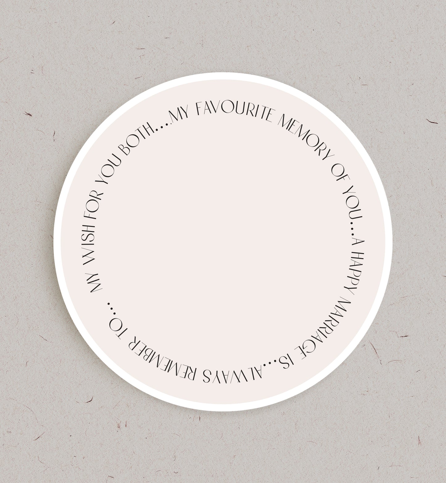 Hello Lover Audio Guest Book Place mat