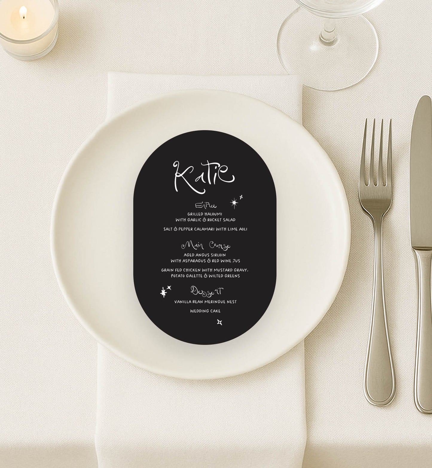 Luna Menu