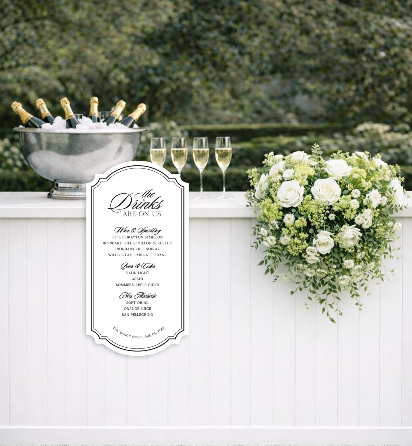 Heirloom Hanging Bar Sign