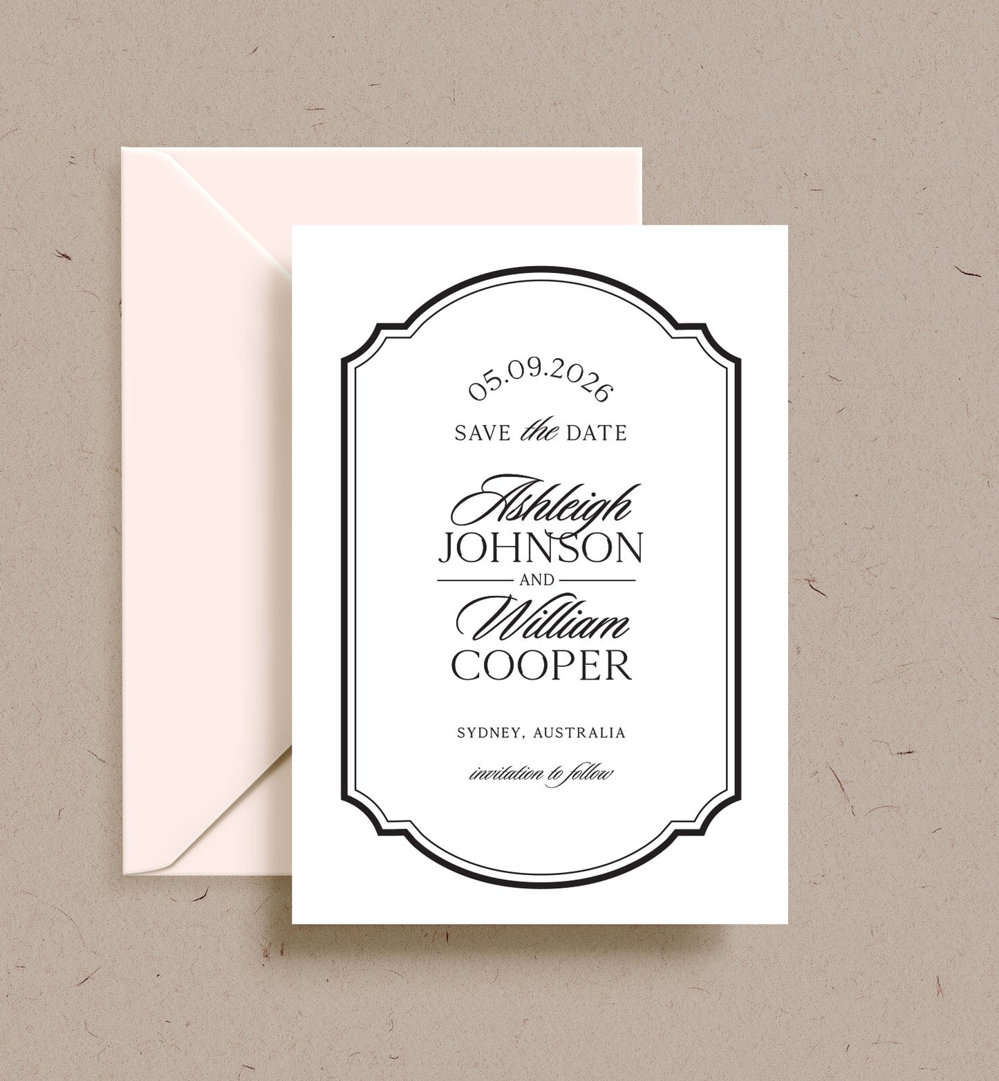 Heirloom Save the Date