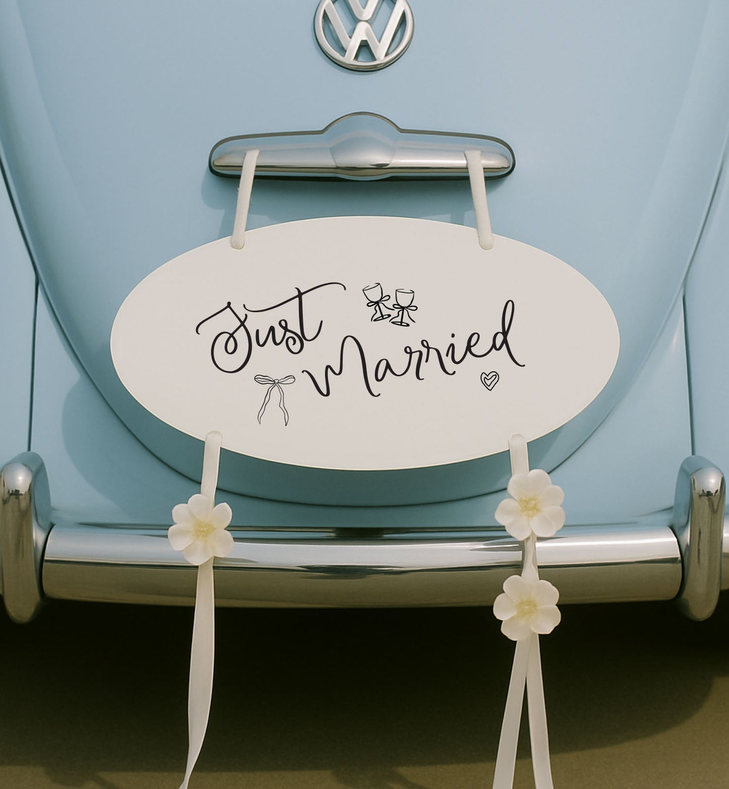 Just Married Sign