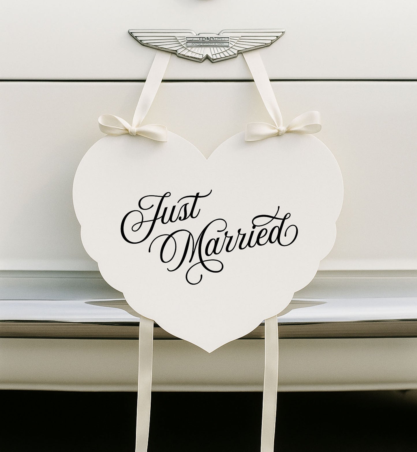 Just Married Sign