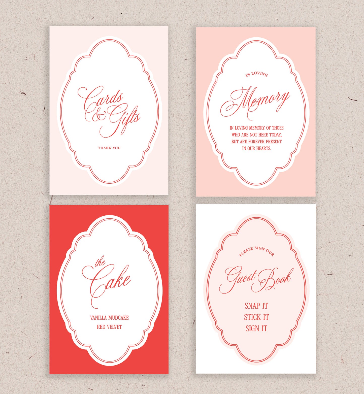 Capulet Small Signs