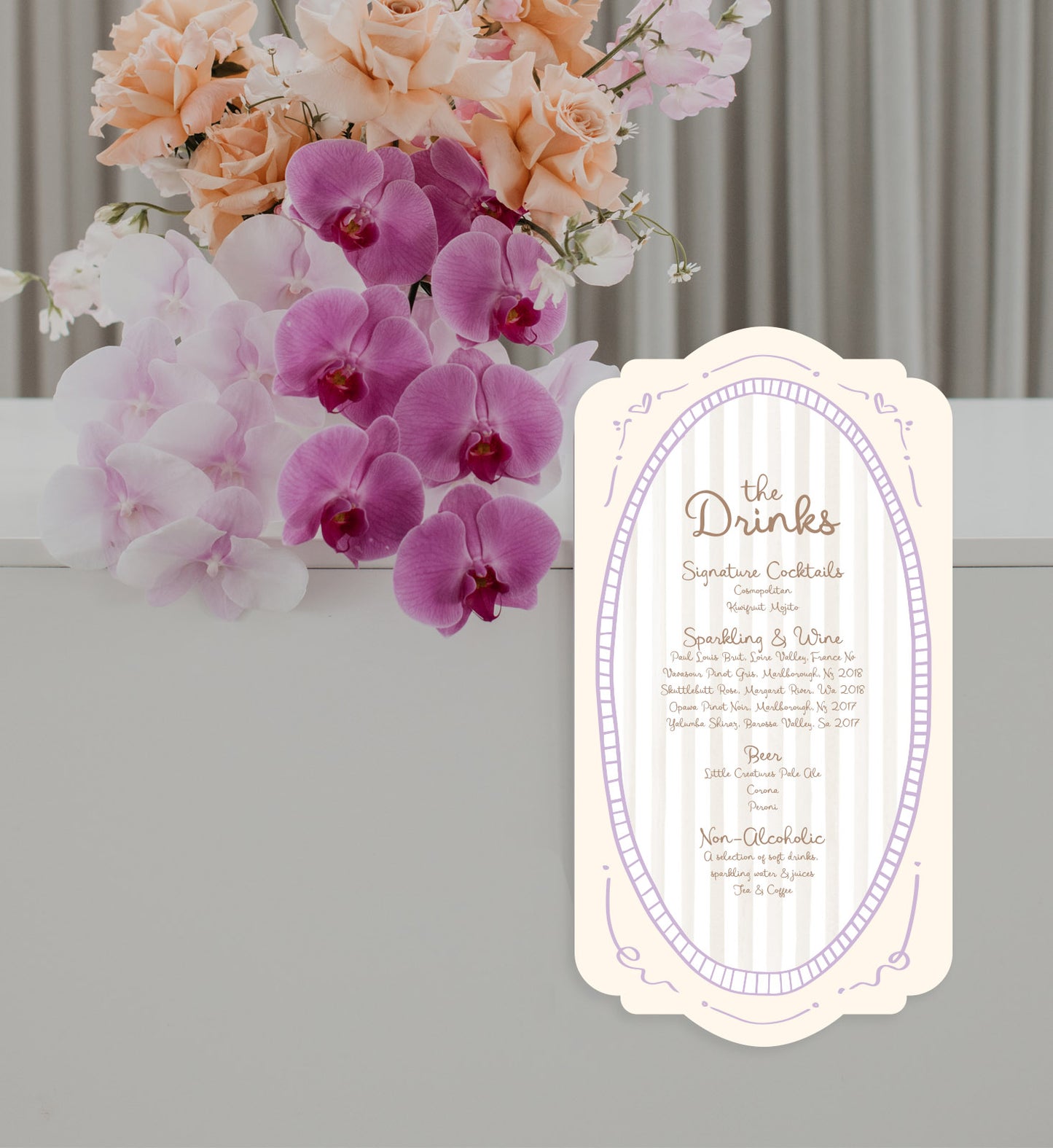 Carousel Hanging Bar Sign