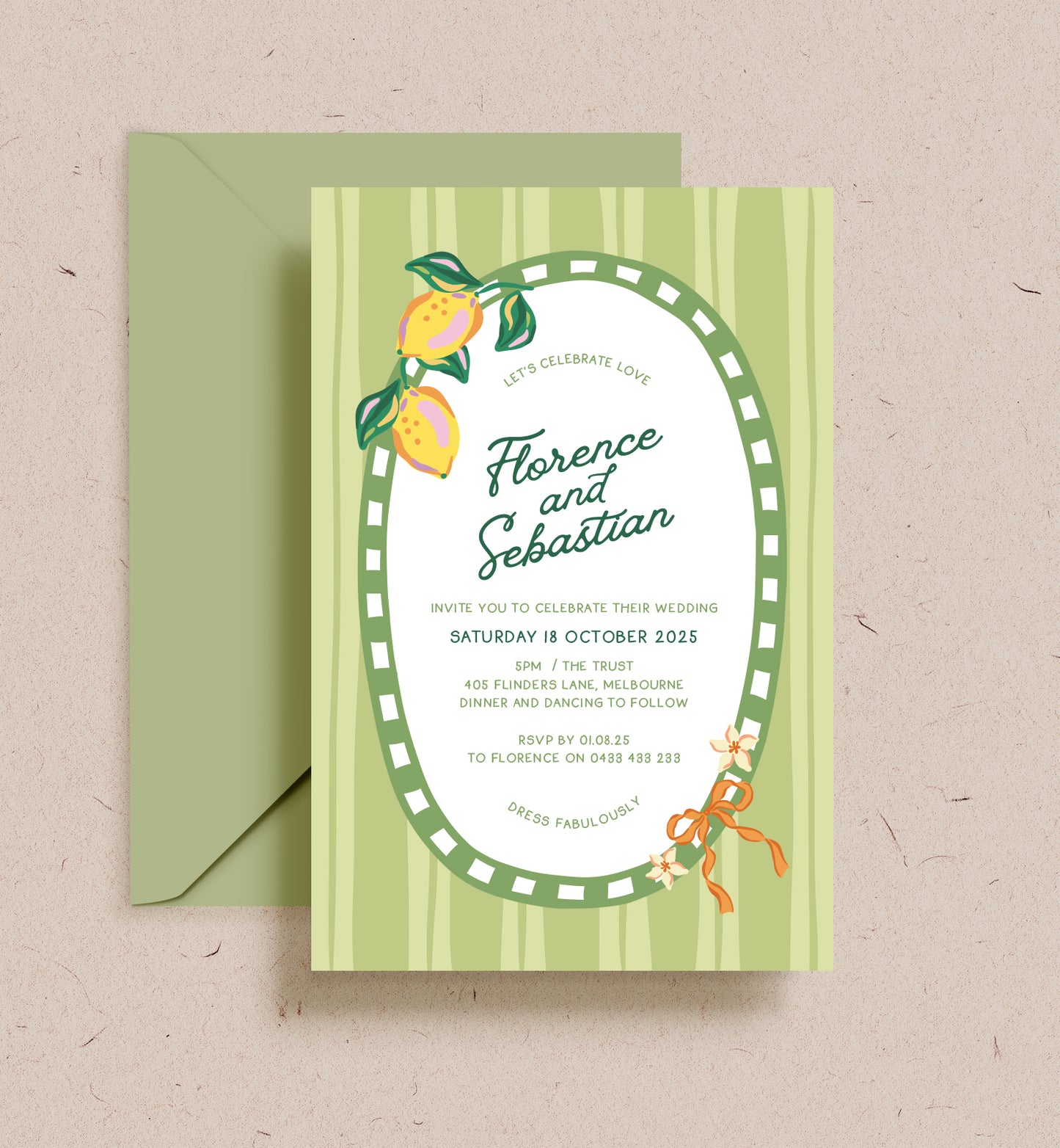 Capri Invitation