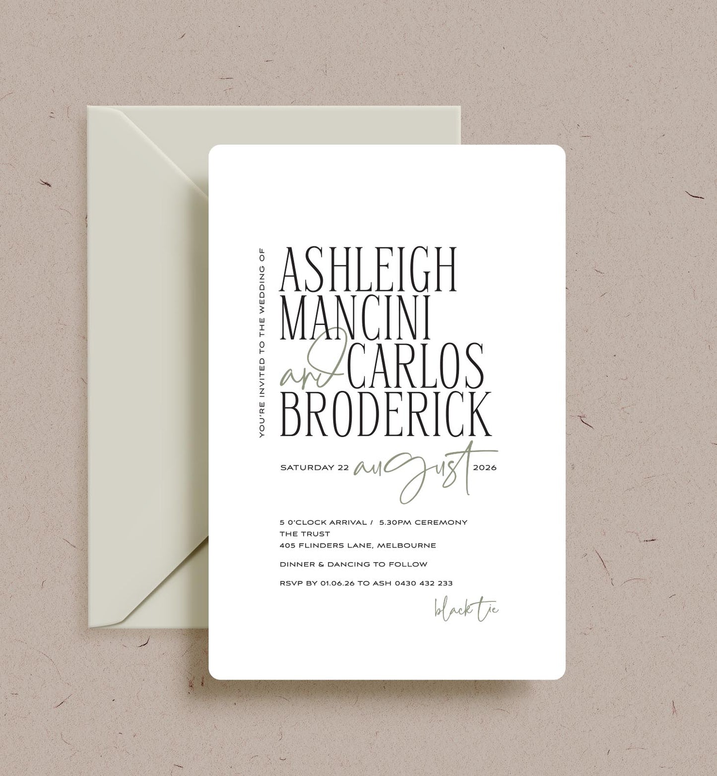 Vogue Invitation