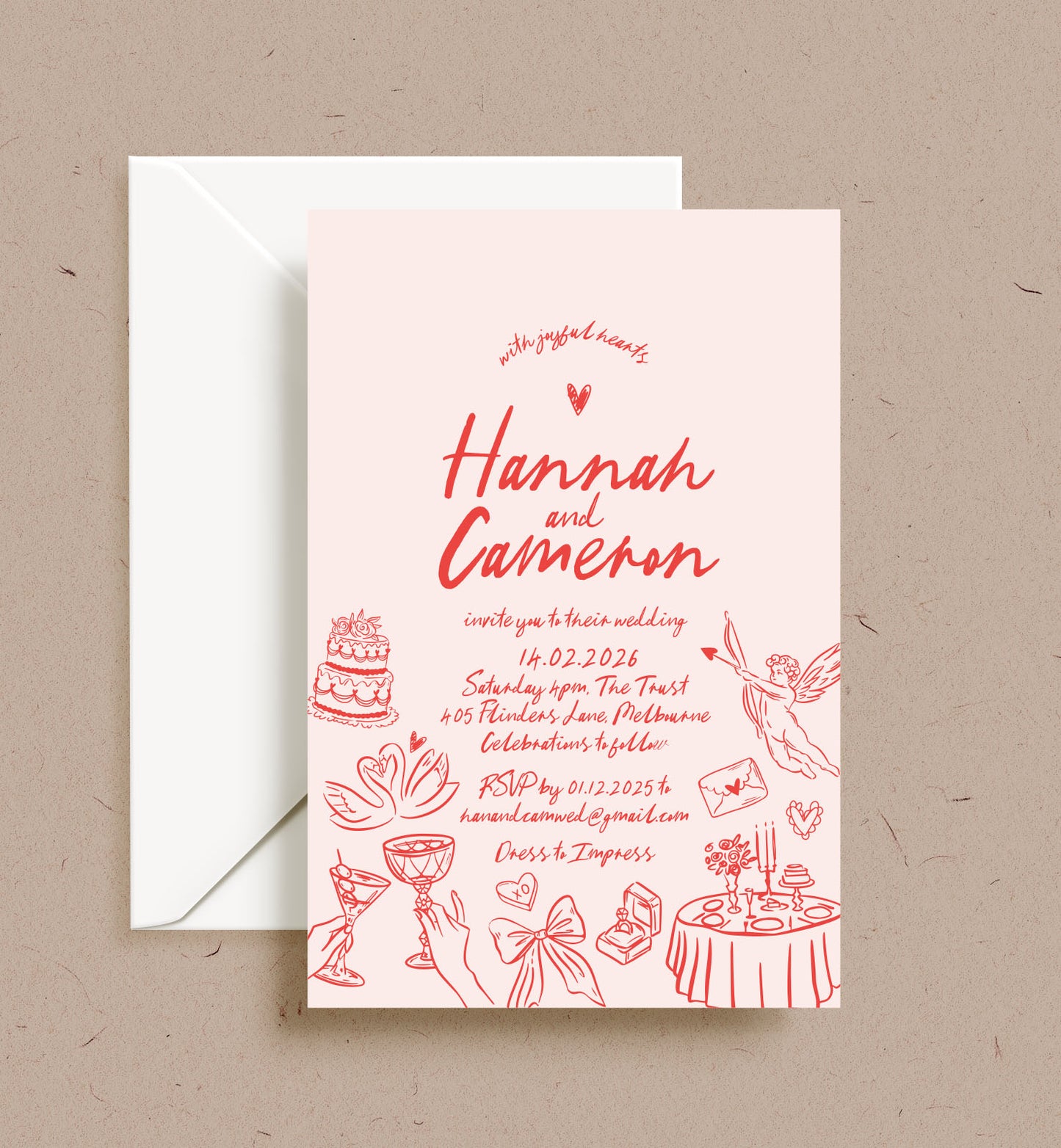 Memento Invitation