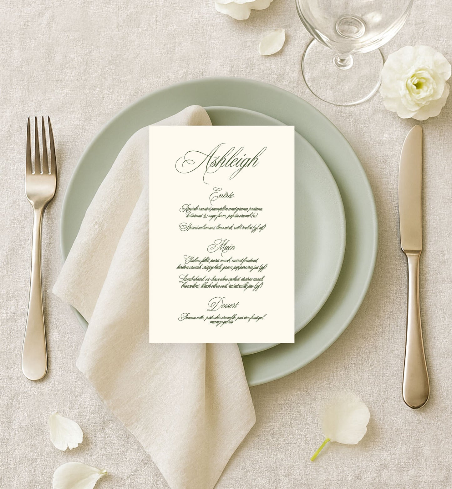 Manuscript Menu