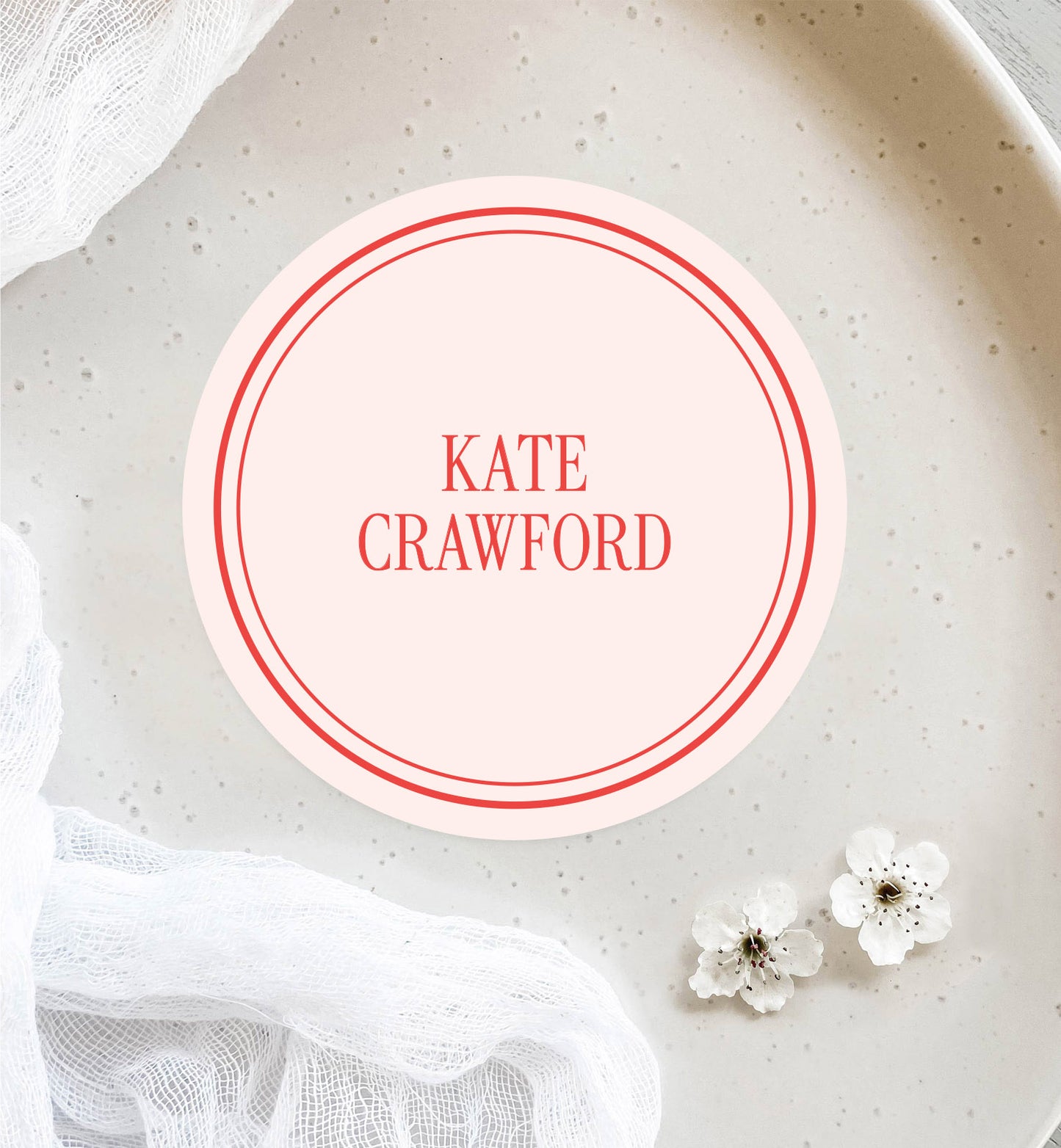 Capulet Place Card