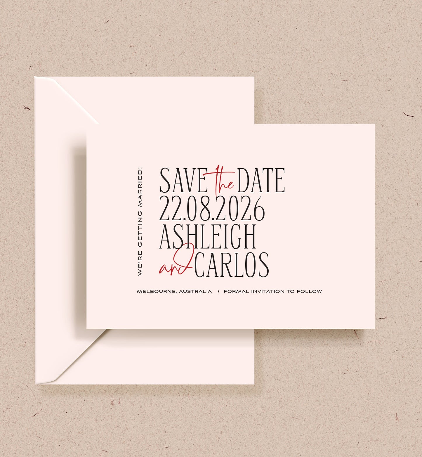 Vogue Save the Date