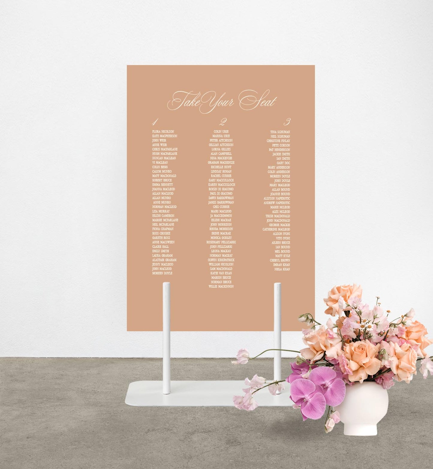 Capulet Seating Chart