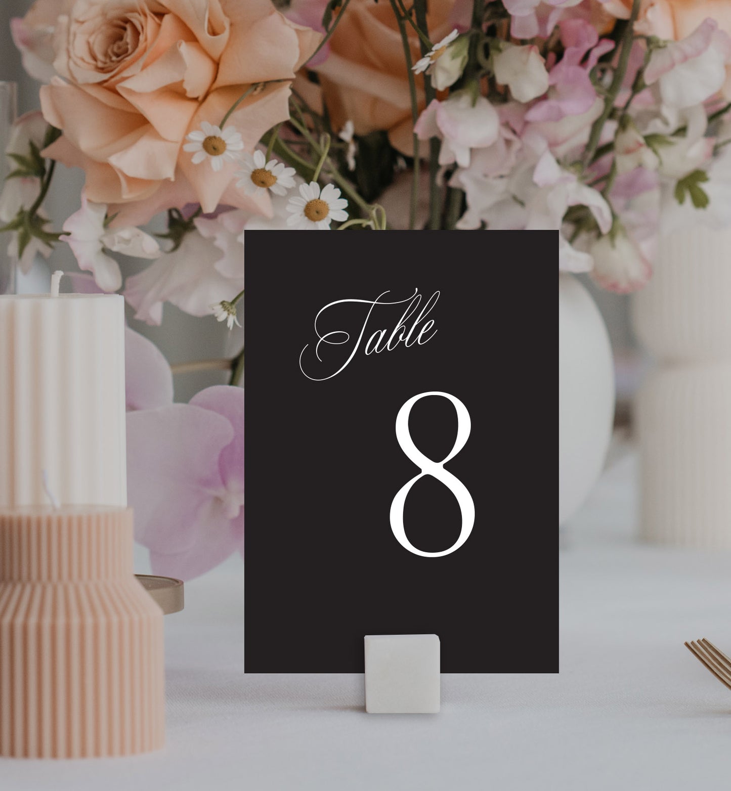 Capulet Table Number Set