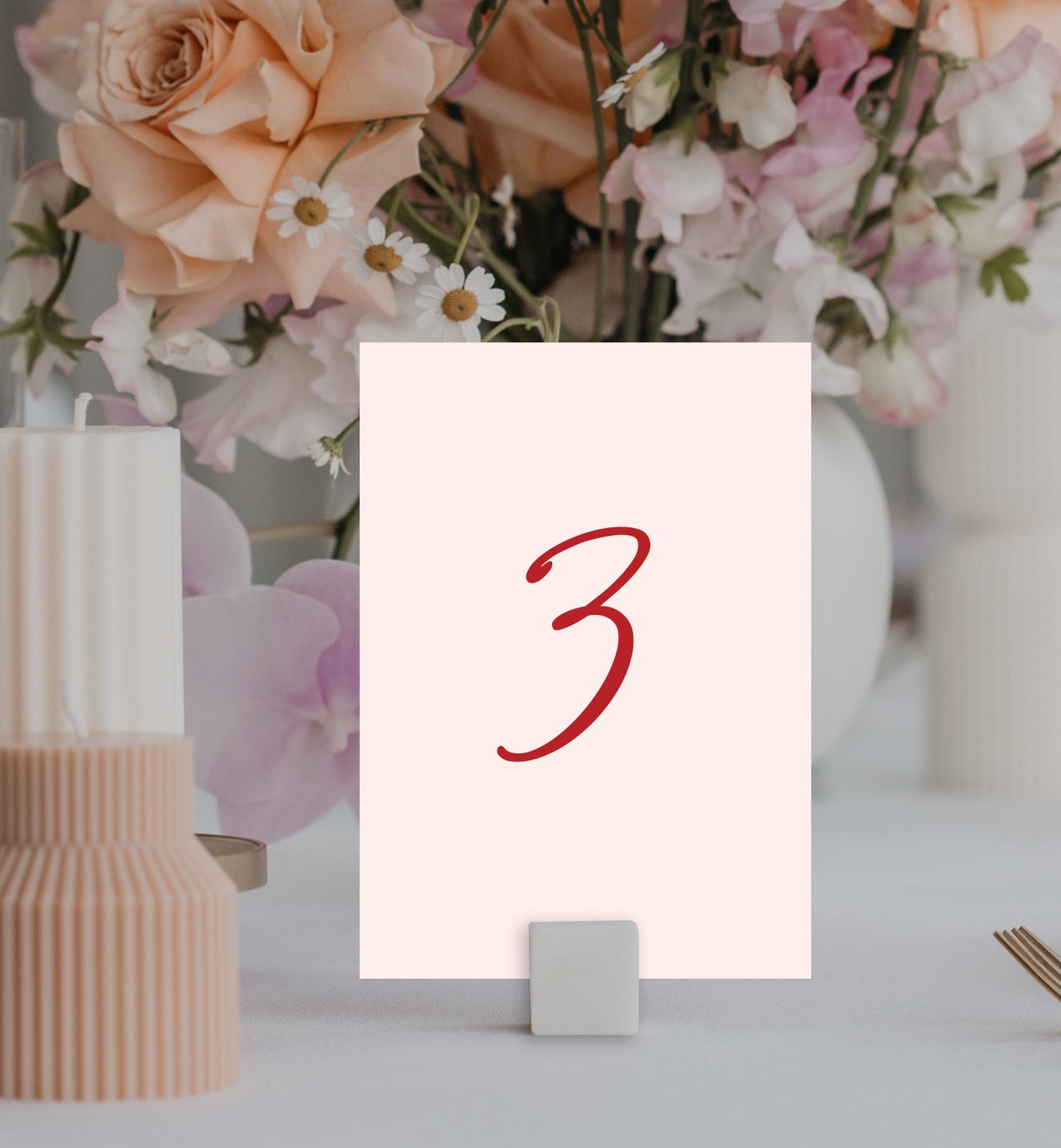 Vogue Table Number Set