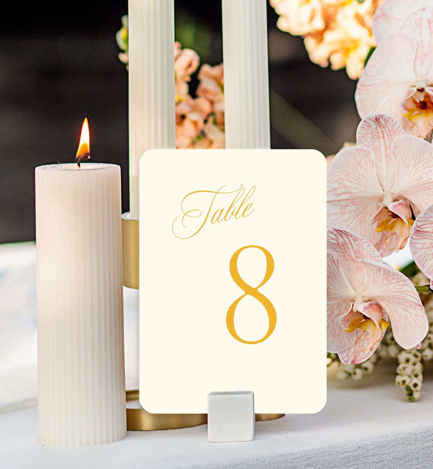 Capulet Table Number Set