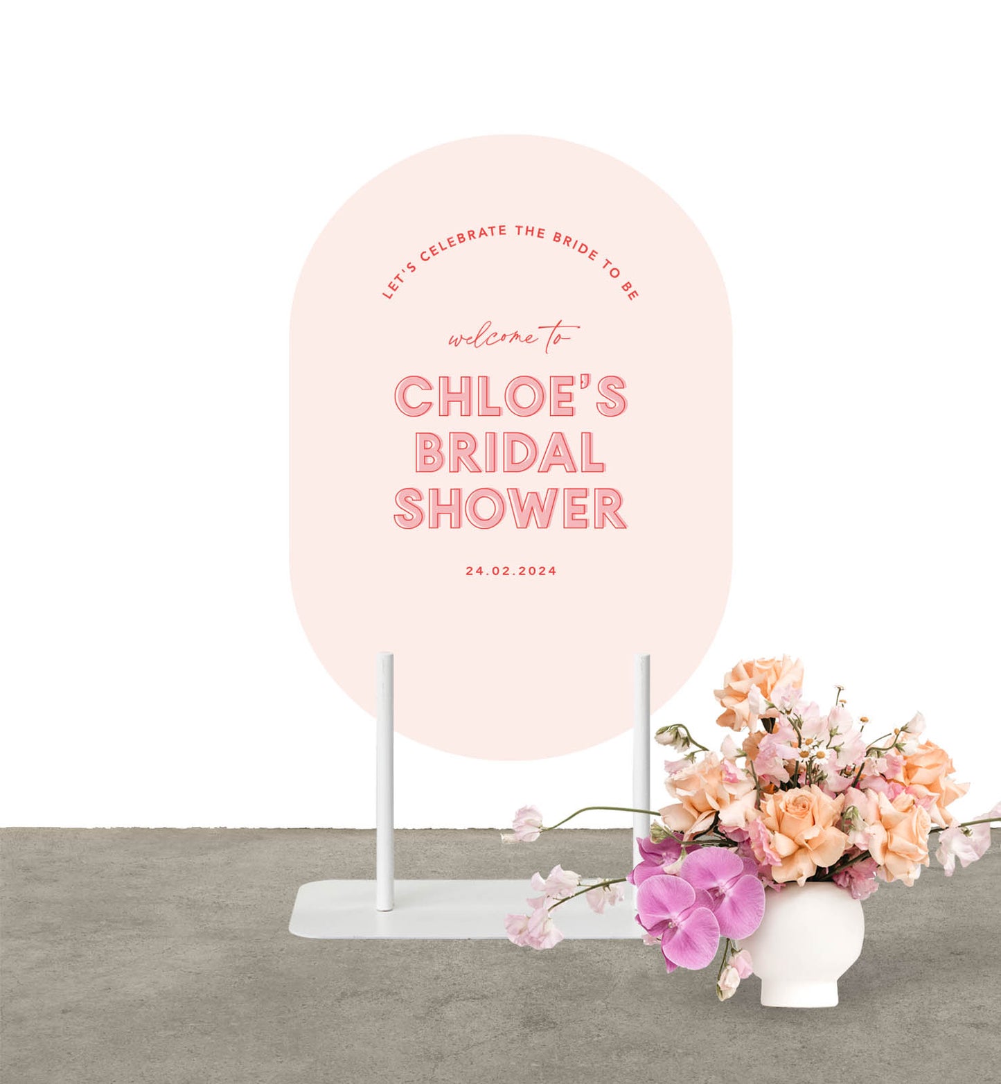 The Bold Type Bridal Shower Sign