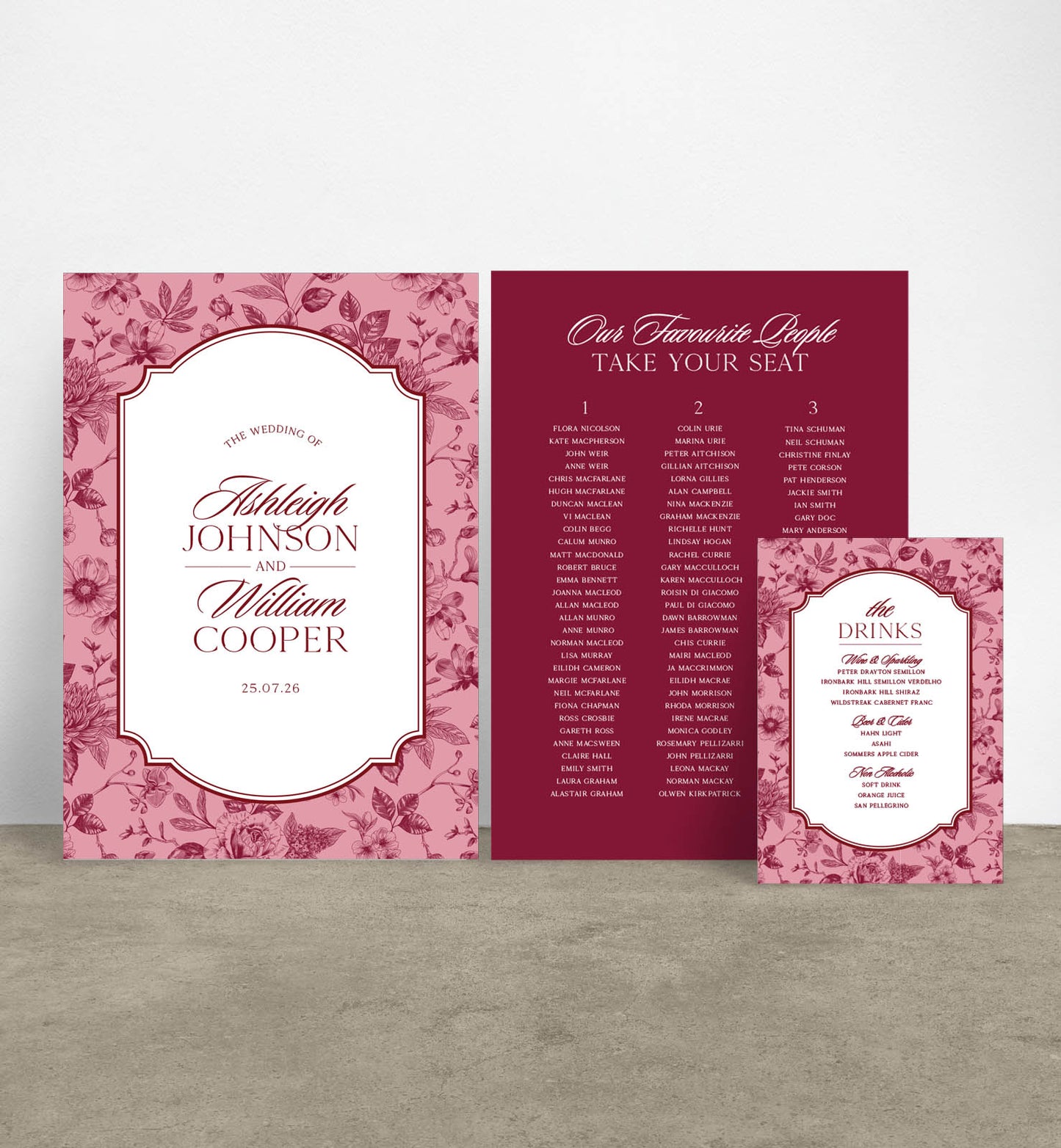 Heirloom 3 Sign Package