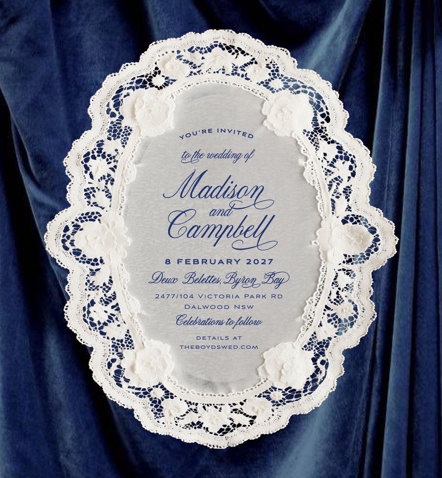 Vintage Lace Digital File