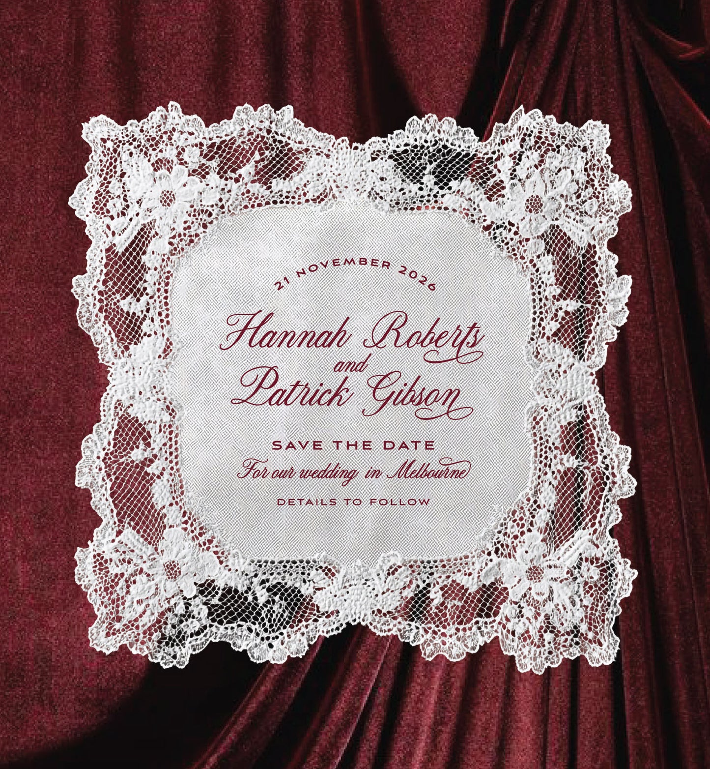 Vintage Lace Digital File