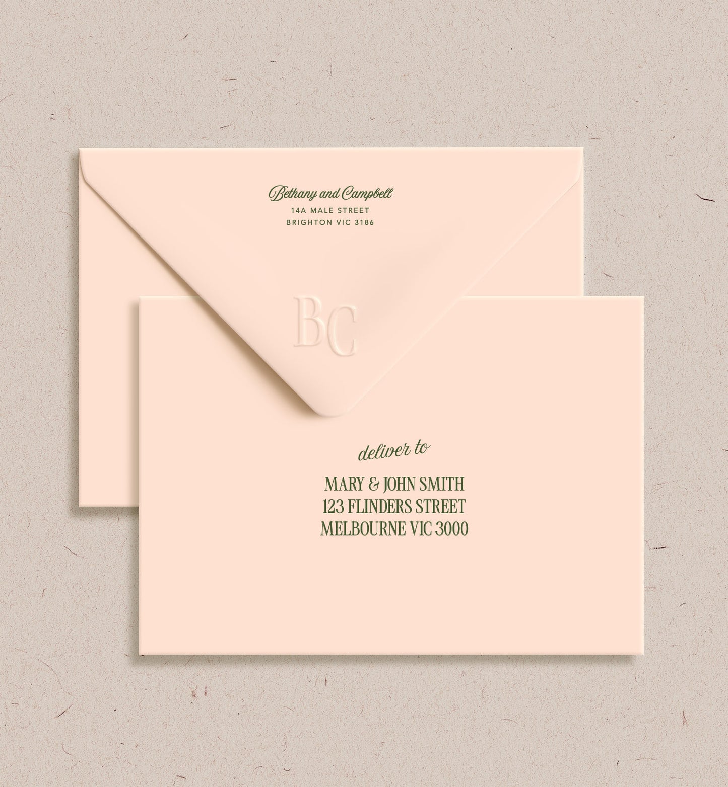 Country Club Printed Envelope