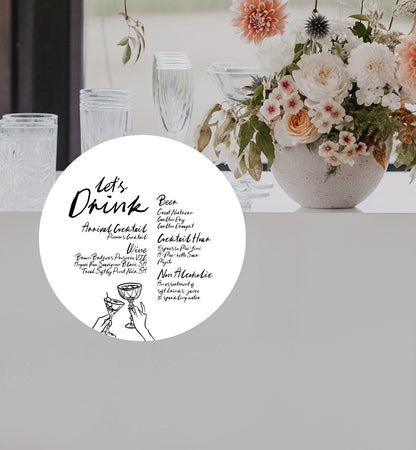 Memento Hanging Bar Sign