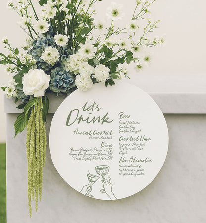 Memento Hanging Bar Sign