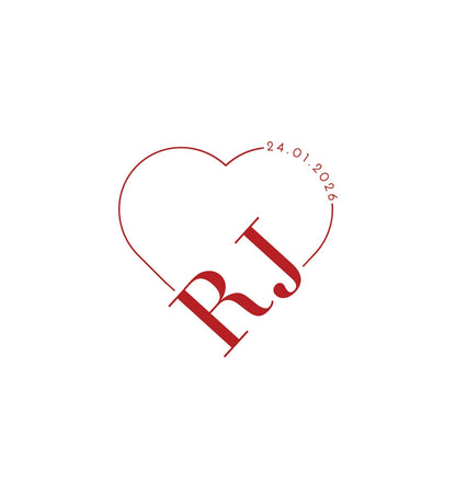 Heart Monogram Logo File