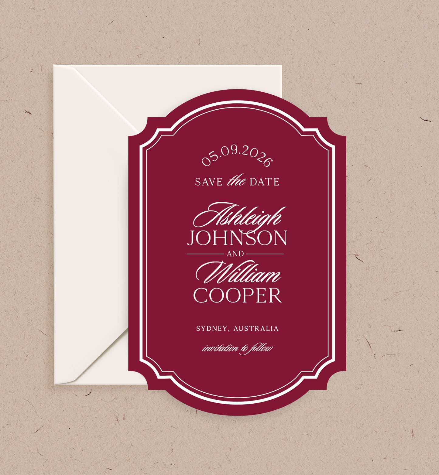 Heirloom Save the Date