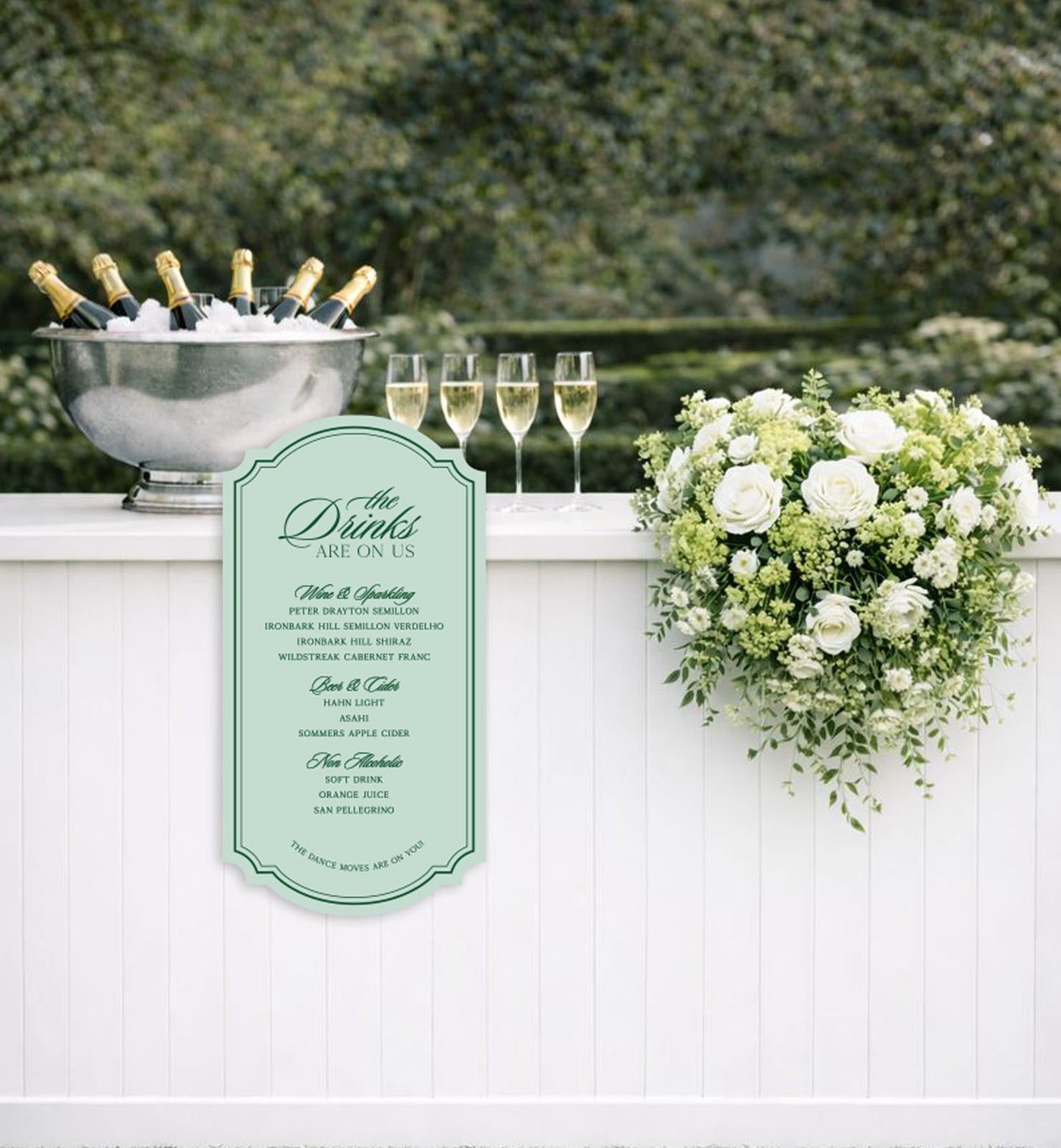 Heirloom Hanging Bar Sign