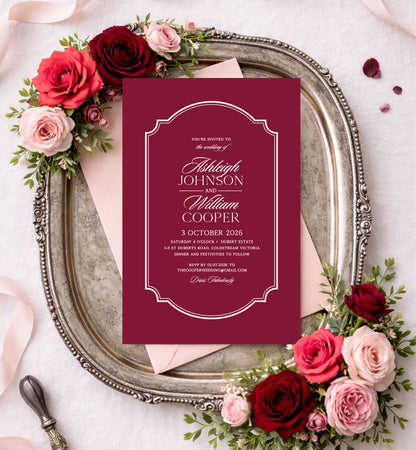 Heirloom Invitation