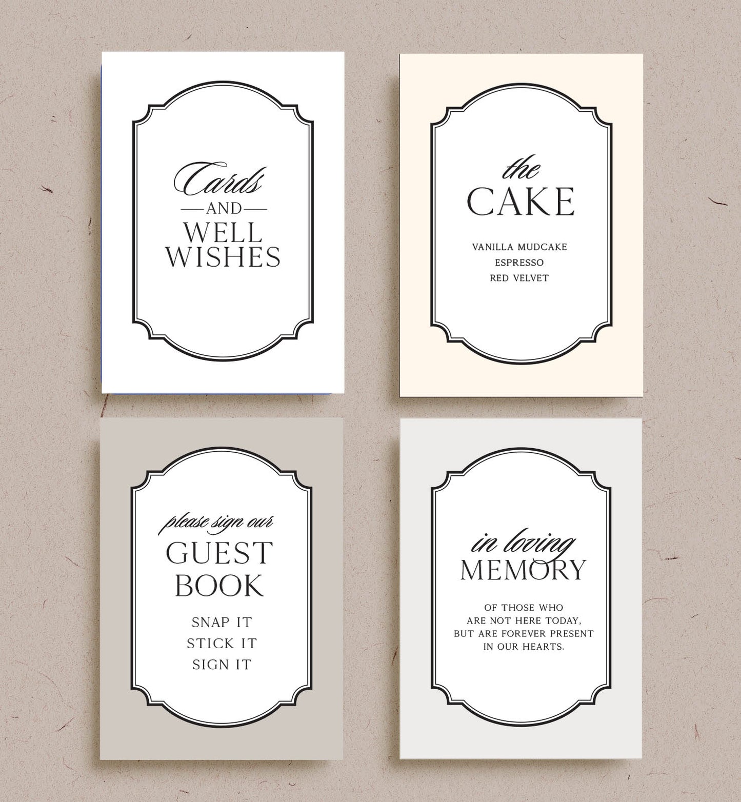 Heirloom  Small Signs