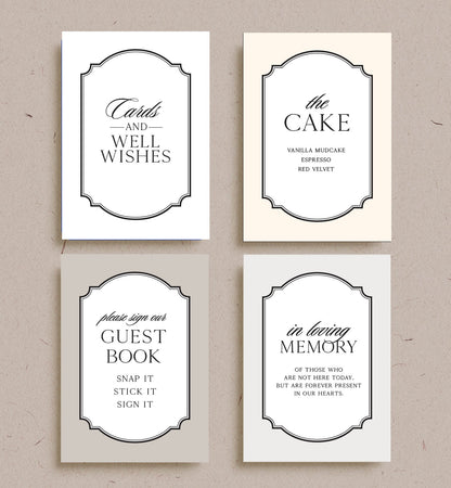 Heirloom  Small Signs