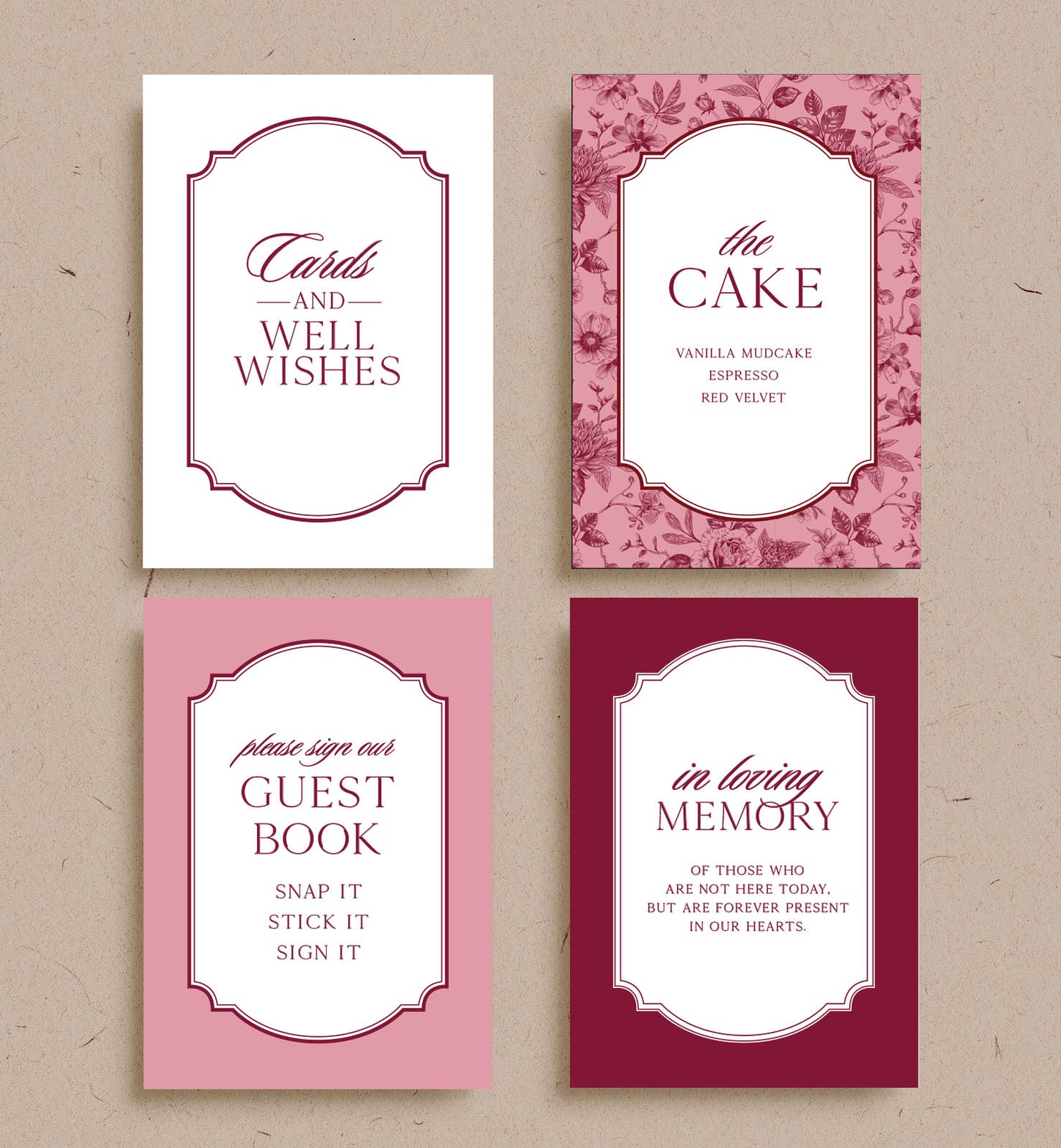 Heirloom  Small Signs