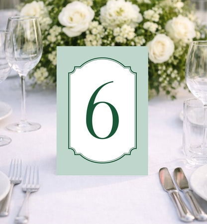 Heirloom Table Number Set