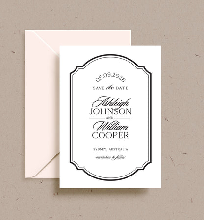 Heirloom Save the Date