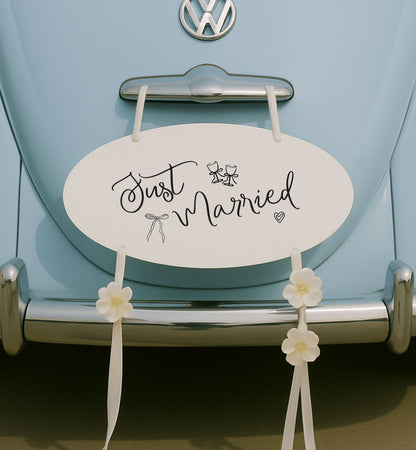 Just Married Sign