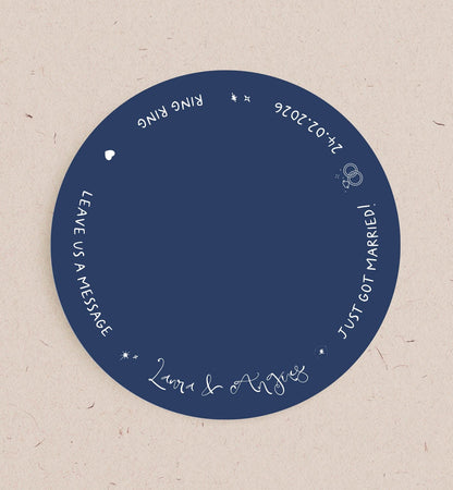 Luna Audio Guest Book Place mat