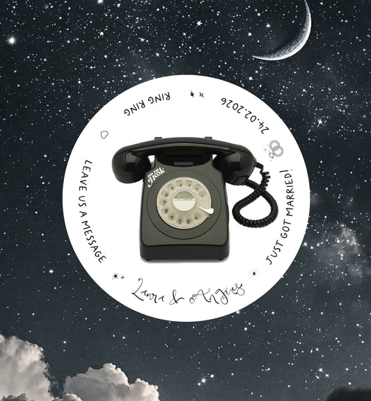 Luna Audio Guest Book Place mat