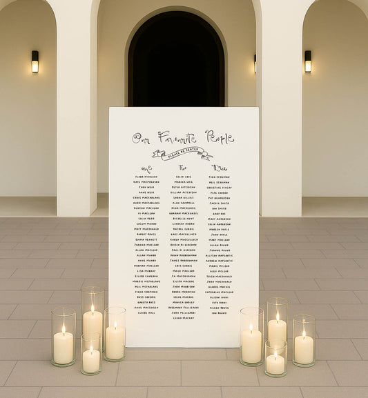 Luna Seating Chart
