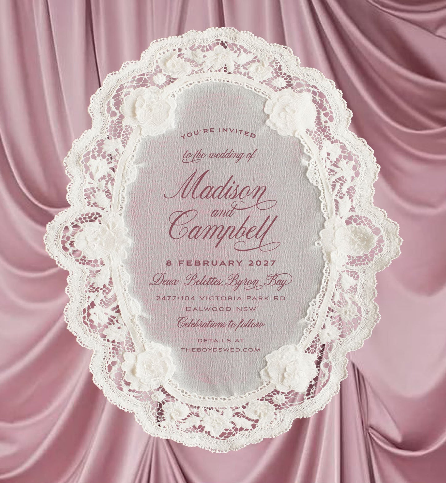 Vintage Lace Digital File