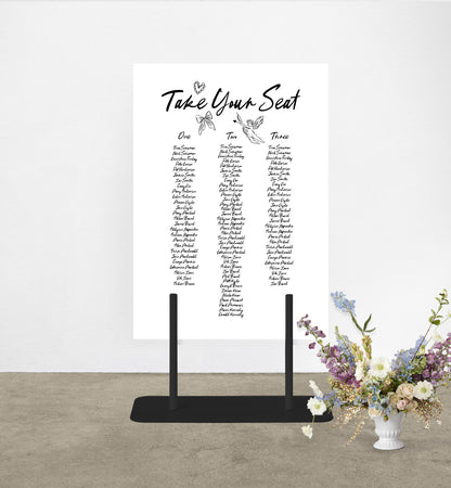 Memento Seating Chart