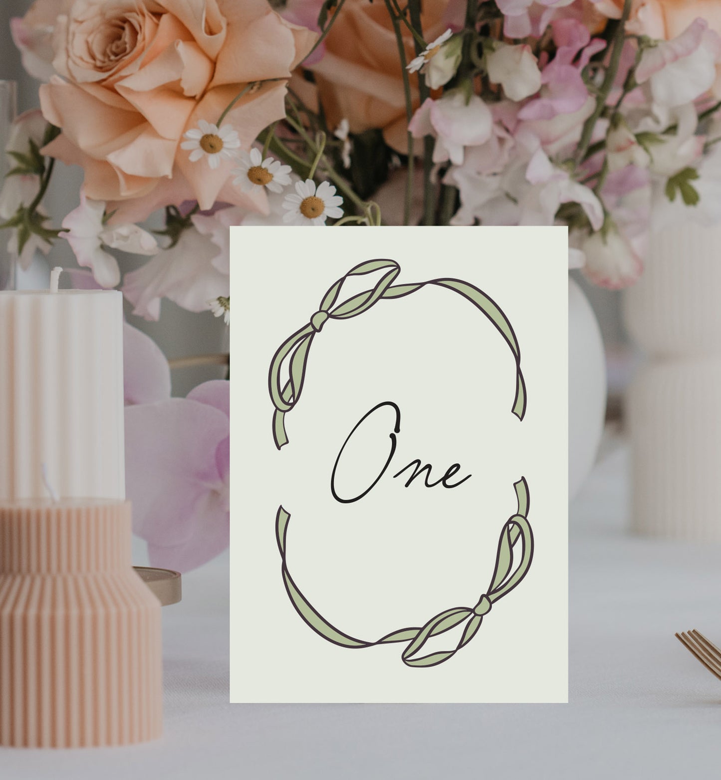 Storybook Table Number Set