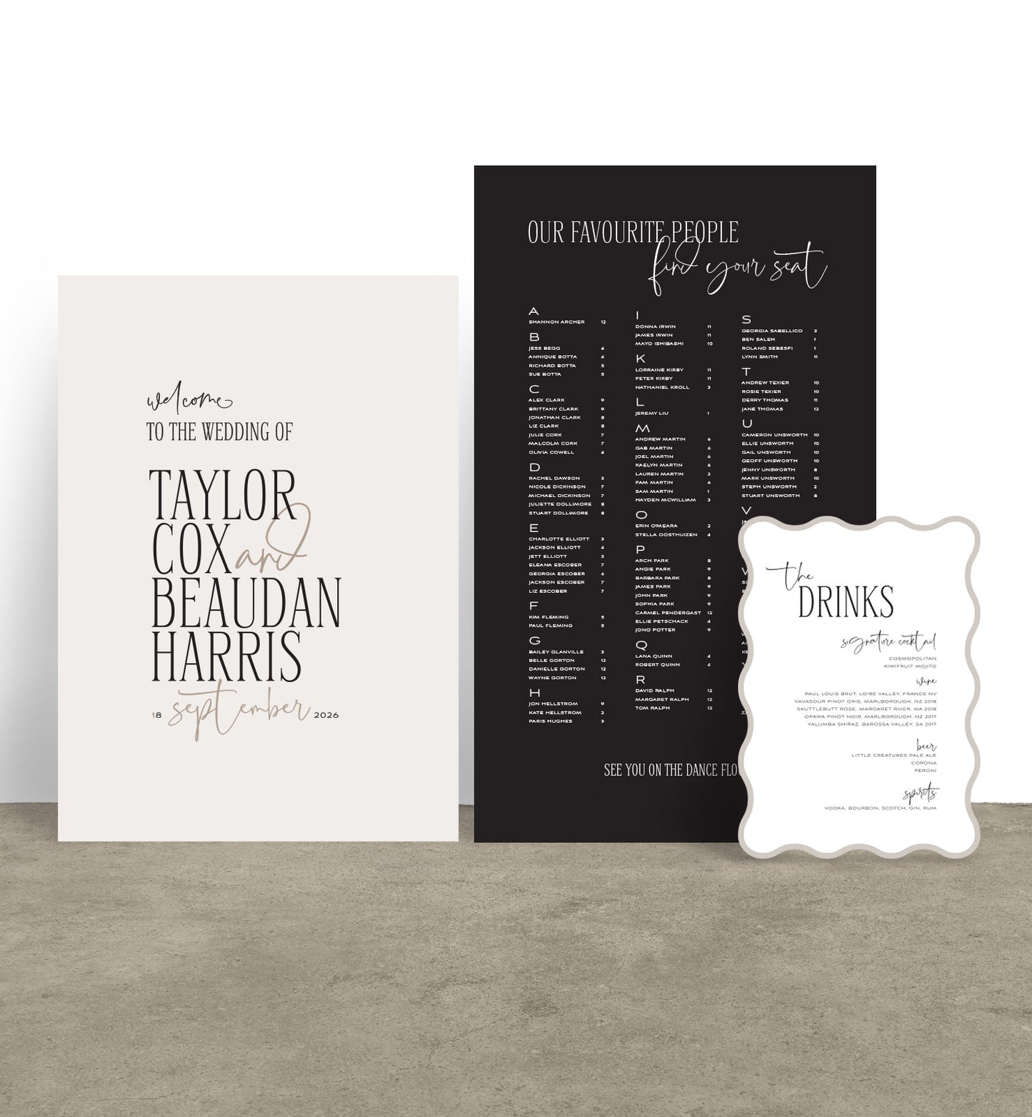 Vogue 3 Sign Package