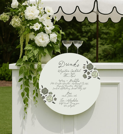 Storybook Hanging Bar Sign