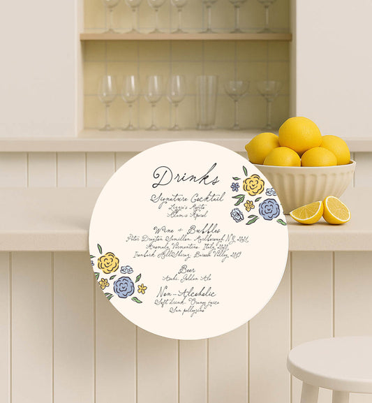 Storybook Hanging Bar Sign